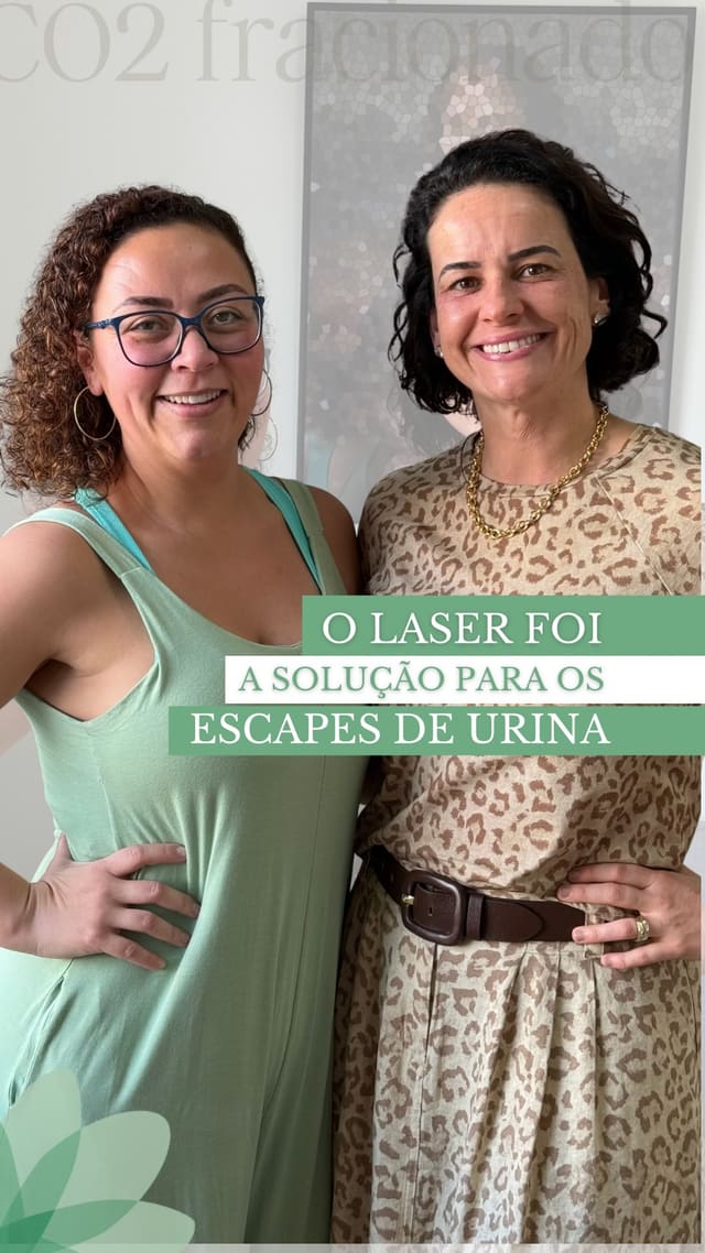 Escape de urina tem tratamento